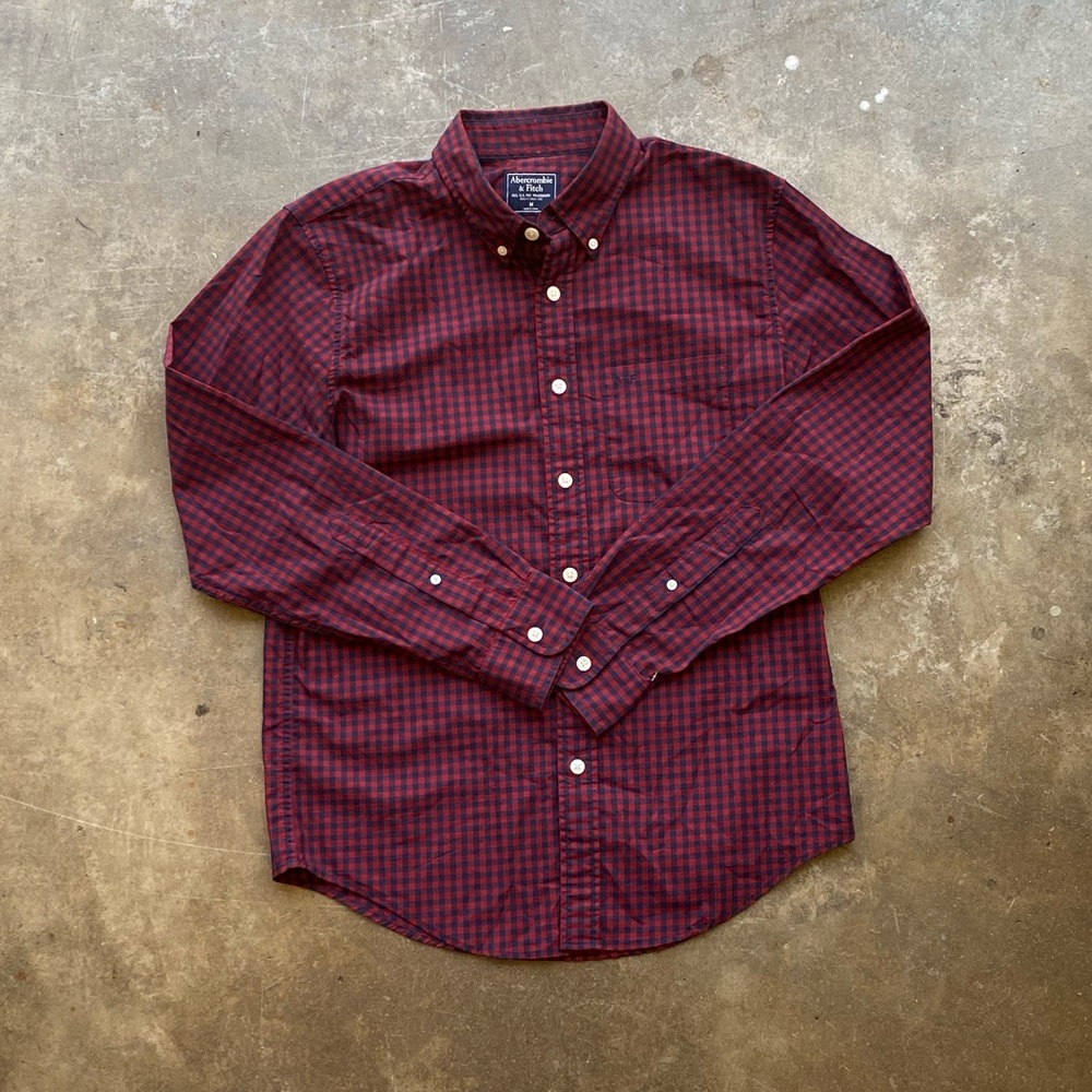 Abercrombie & Fitch Plaid Button Down
